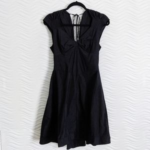 All Saints Taffeta Fit & Flare Bounty LBD Dress
